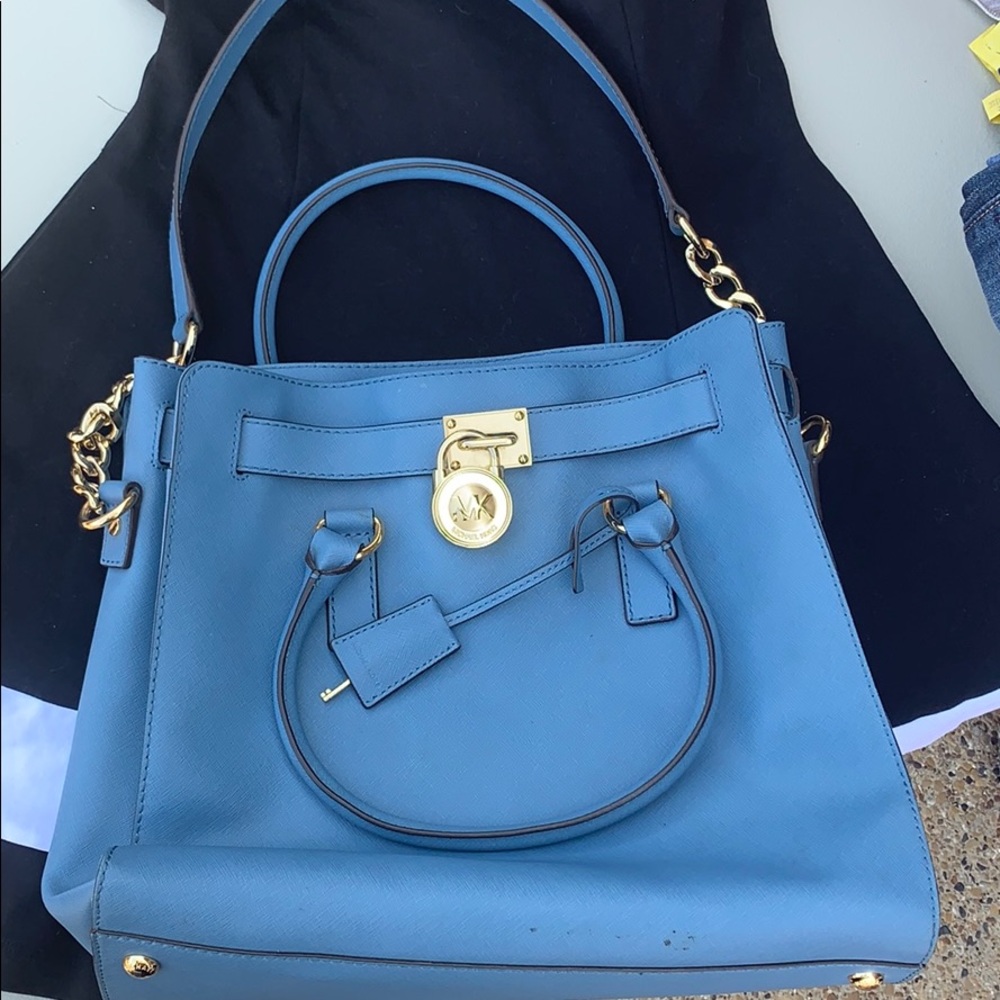 Powder blue MK purse